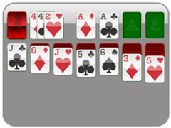 Play 3 Card (1 Pass) Solitaire